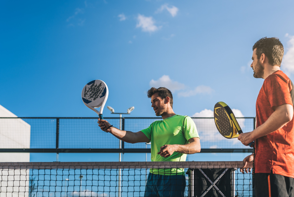 aprende a jugar al padel en sonseca